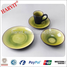 Novelty Products Chinese 16pcs Hand-painting and Reactive Glazed Oriental Dinnerware